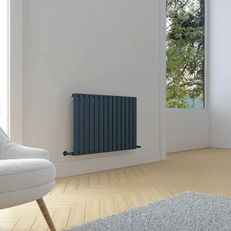Plata Horizontal Designer Radiator 600X840 Anthracite