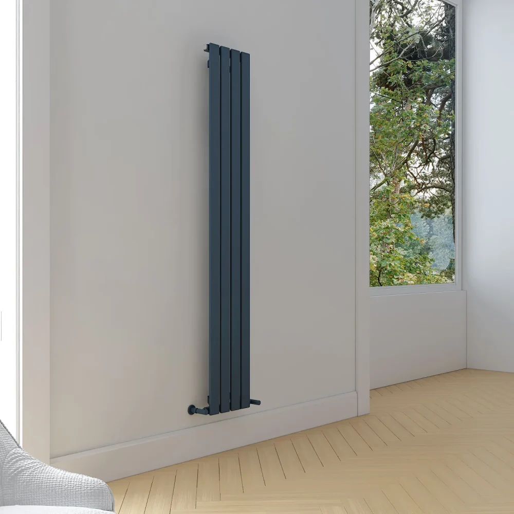 Plata Single Vertical Designer Radiator 1800X280X4-TXA