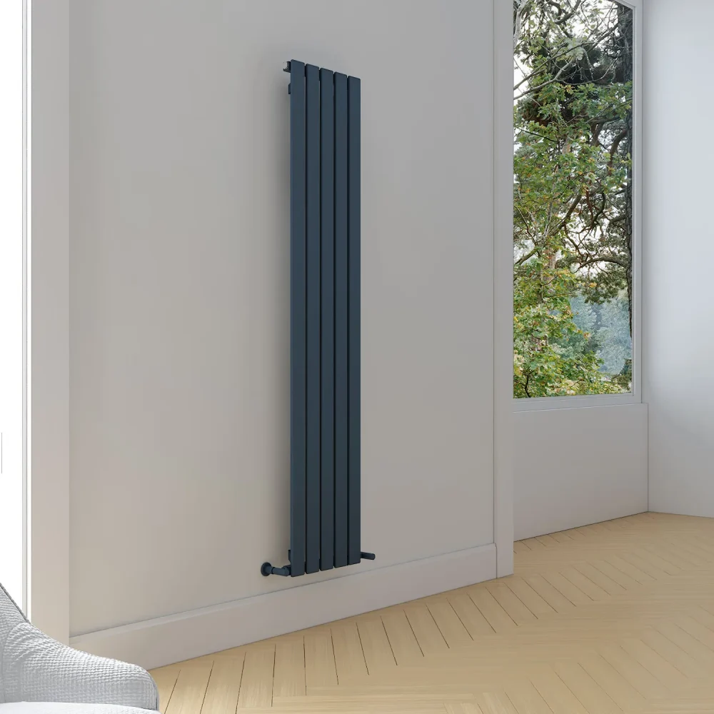 Plata Single Vertical Designer Radiator 1800X350X5-TXA