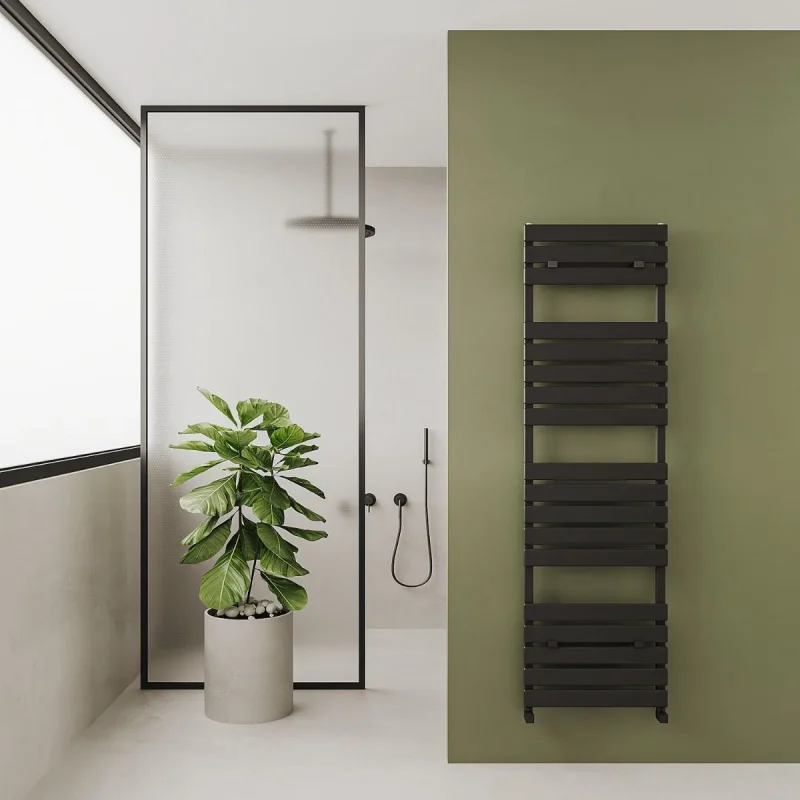 Carisa Plata Bath Aluminium Towel Radiator