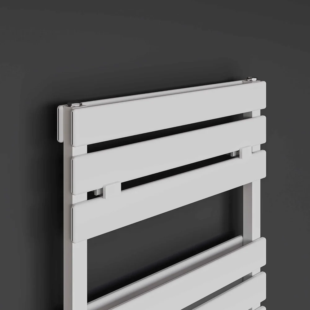 Carisa Plata Bath Aluminium Towel Radiator white