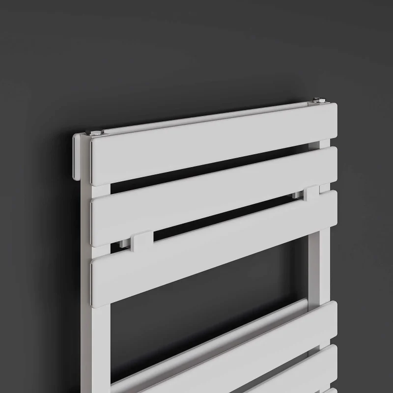 Carisa Plata Bath Aluminium Towel Radiator white