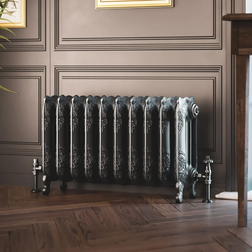 Oxford Custom Cast Iron Radiator - Raw Metal - Image 10