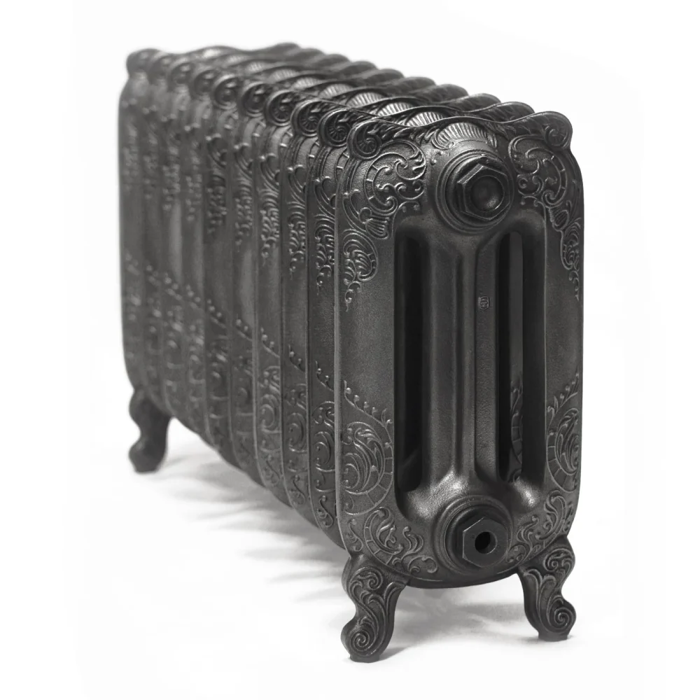 Oxford Custom Cast Iron Radiator - Raw Metal - Image 12