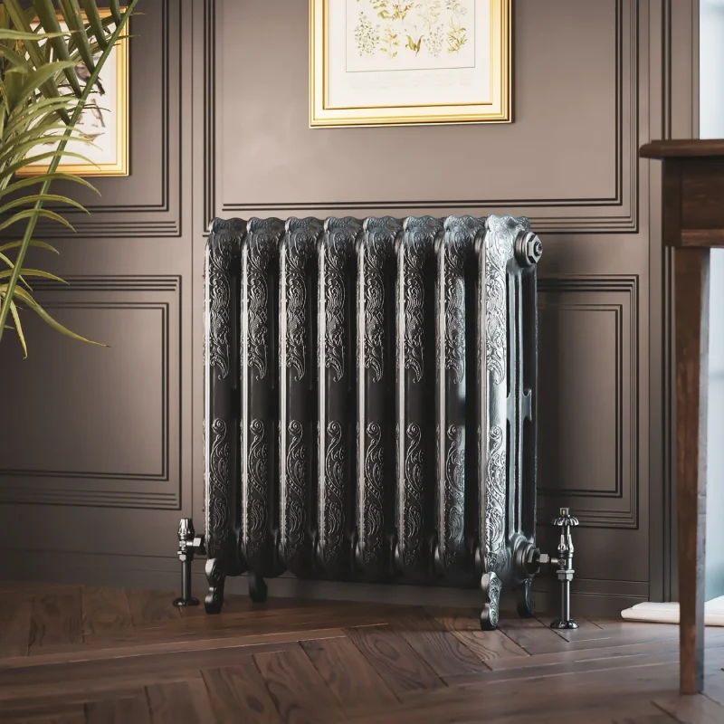Oxford Custom Cast Iron Radiator - Raw Metal - Image 14