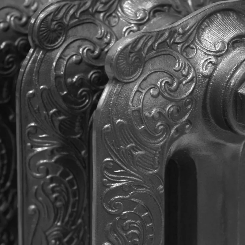 Oxford Custom Cast Iron Radiator - Raw Metal - Image 5