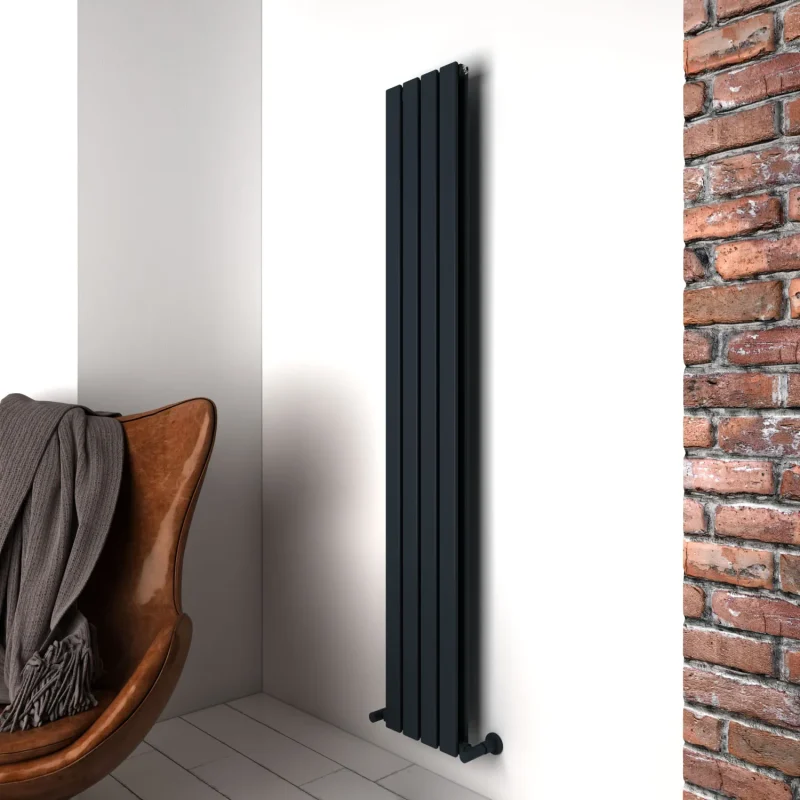 Plata Double Vertical Designer Radiator 1800x280x4-TXA