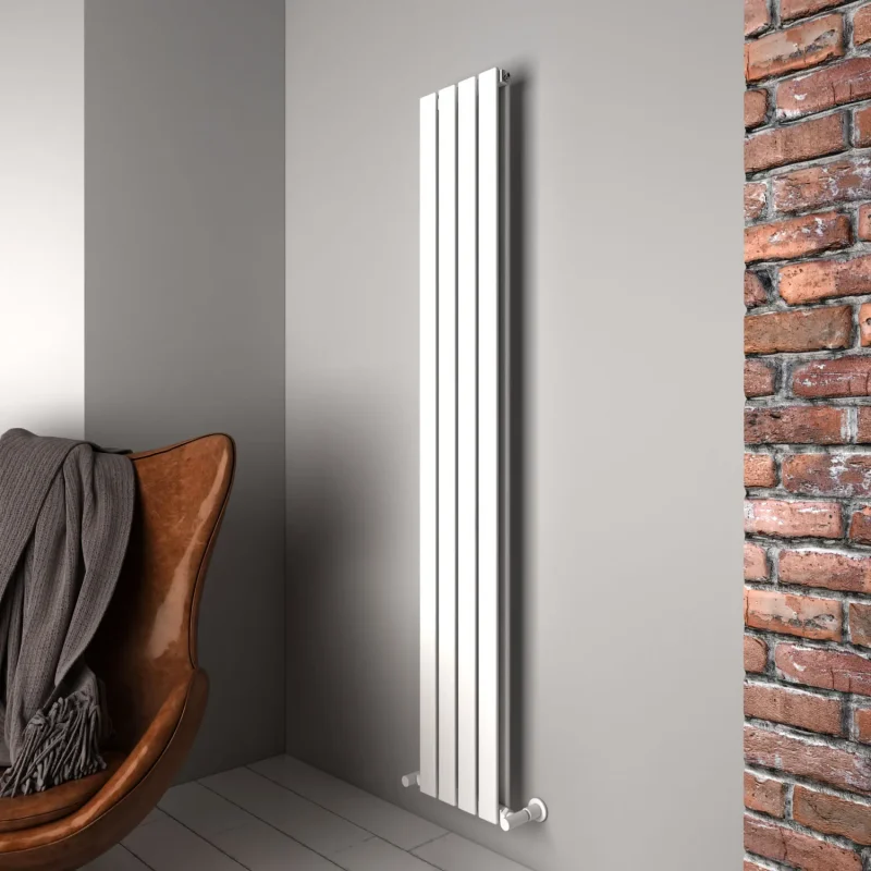 Plata Double Vertical Designer Radiator 1800x280x4-TXW