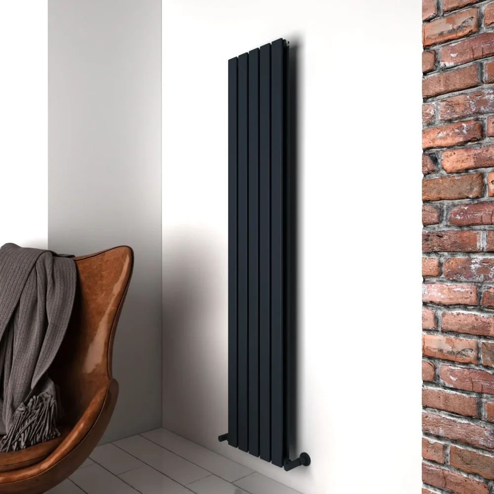 Plata Double Vertical Designer Radiator 1800x350x5-TXA