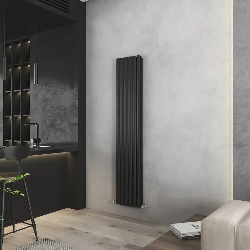 Nirvana Black Tall Radiator 360 x 1800 2