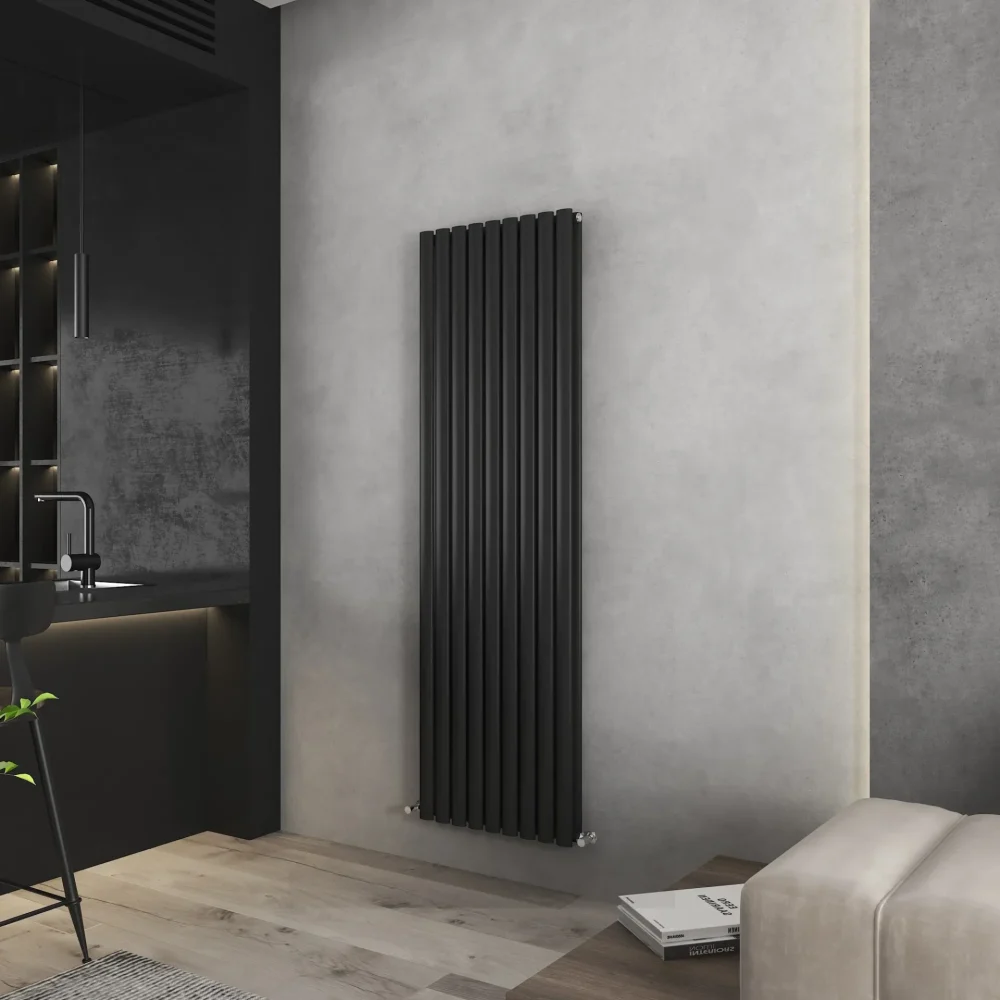 Nirvana Black Tall Radiator 540 x 1800 3