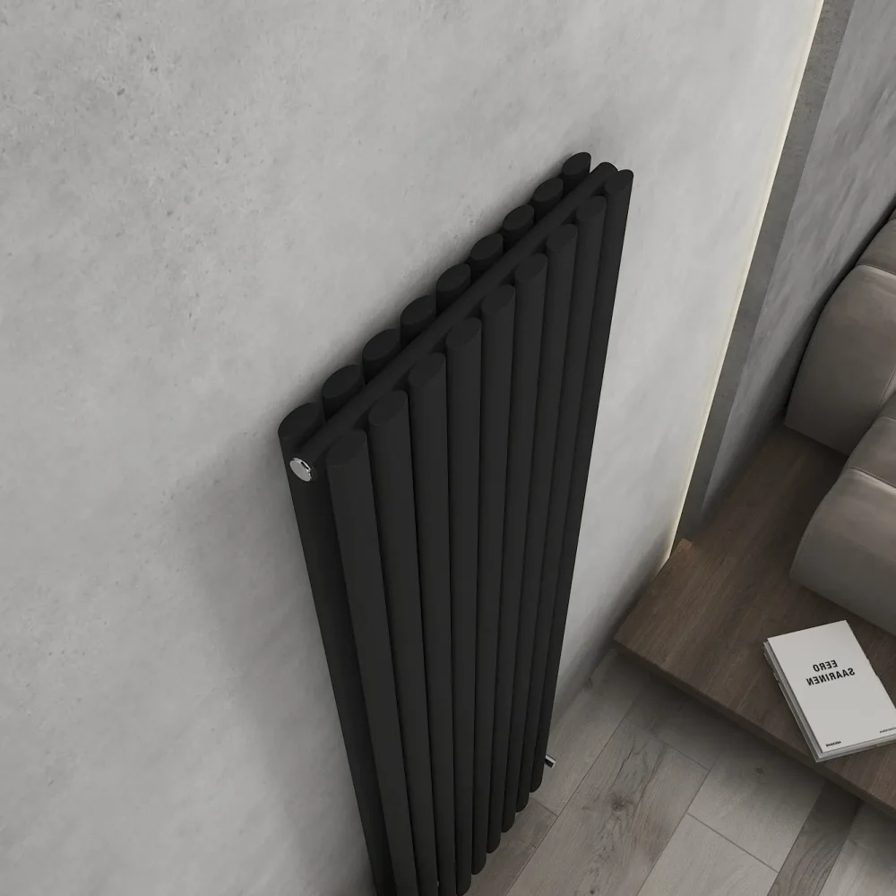 Nirvana Black Tall Radiator 540 x 1800 4