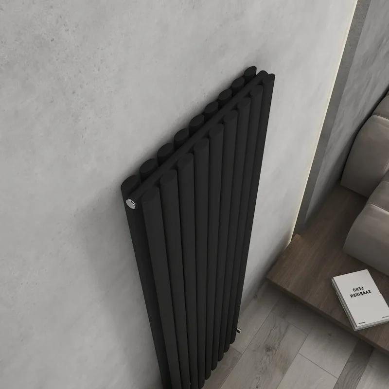 Nirvana Black Tall Radiator 540 x 1800 4