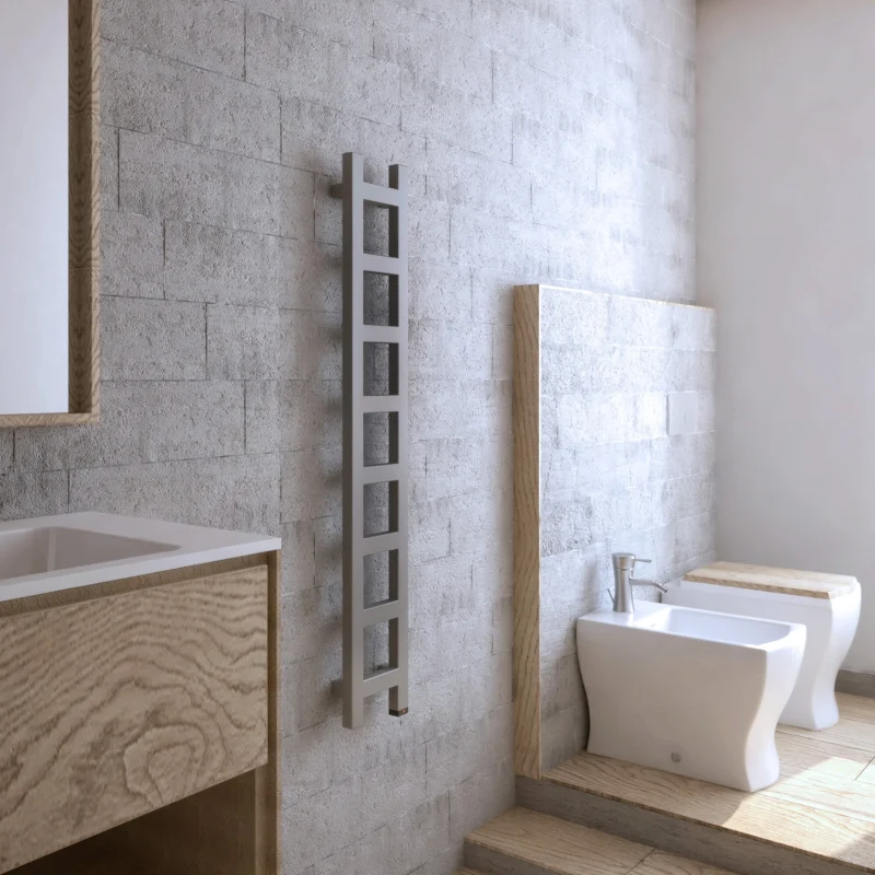 Terma Easy One Electric Heated Towel Rail with Heating Element - Image 4